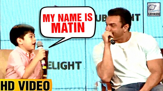 Salman's Co-star Matin Rey Corrects Sohail Khan PUBLICLY