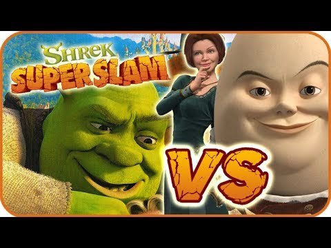 Shrek Super Slam Game Part 4 (Gamecube, PC, PS2, XBOX) Fiona VS Humpty Dumpty