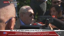 Jean-Marie Le Pen refoulé du siège du Front National (vidéo)