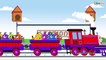 Aprende los colores con Trenes - Aprender colores en español - Vídeos de Trenes Animados Para Niños