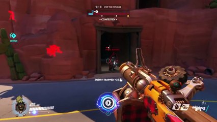Overwatch: Reinhardt makes the same error thrice