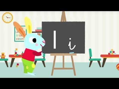 Les lettres de l'alphabet - Apprendre à écrire le I avec Pinpin et Lili