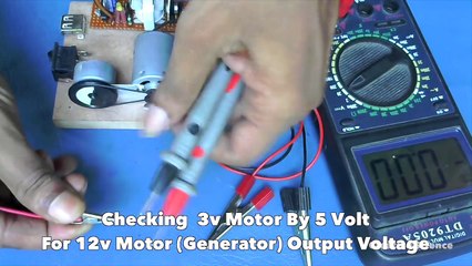 Self Running DC Motor Generator (Mobile Charger)
