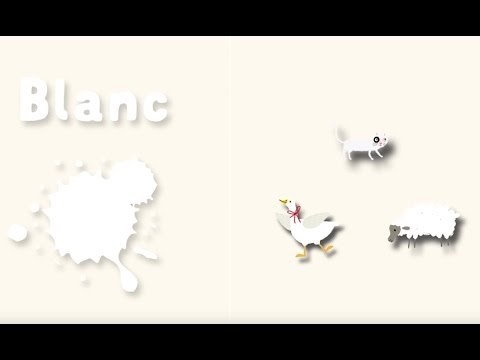 Apprendre les couleurs avec Pinpin et Lili - Le blanc