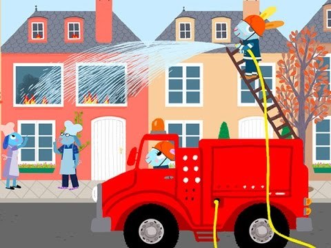 Au feu les pompiers - Chansons et comptines avec Pinpin et Lili
