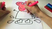 Una y una en un tiene una un en y y por dibujos animados lindo Sorteo fácil cómo cerdo paso para