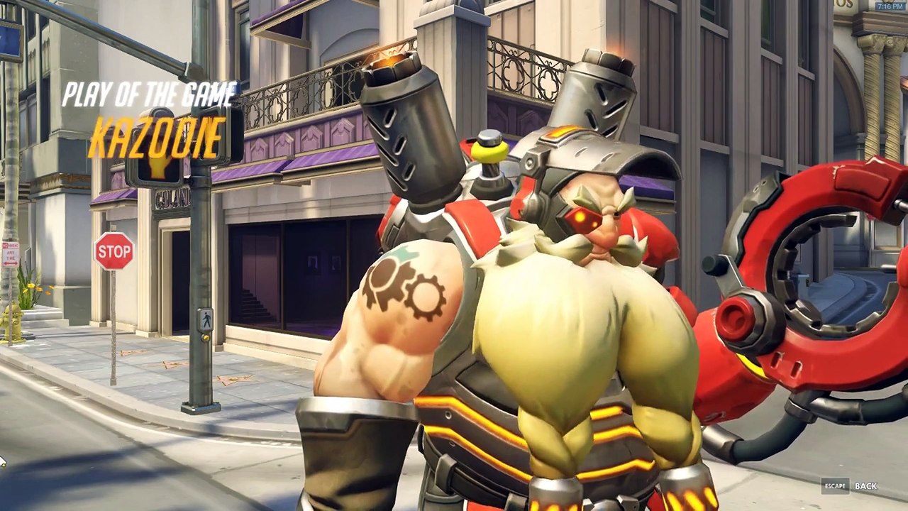 Overwatch: High Level Torb Gameplay
