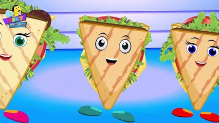 Finger Family _ Sandwich Finger Family _ Finger Family Nursery Rhymes-QI-qbQ92rRo