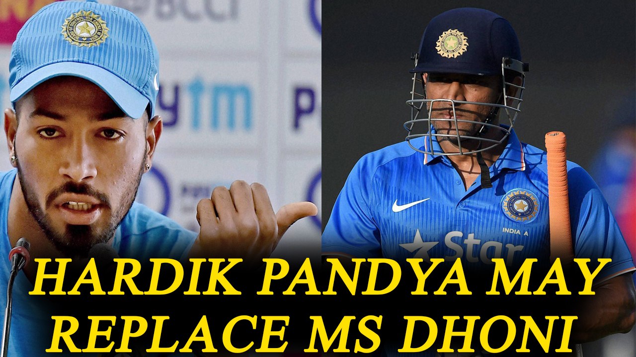 ICC Champions trophy : Hardik Pandya may replace MS Dhoni as a match finisher | Oneindia News
