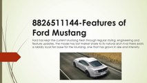 8826511144-Features of Ford Mustang