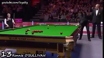 TOP 15 SNOOKER SHOTS I 2017 Dafabet Masters