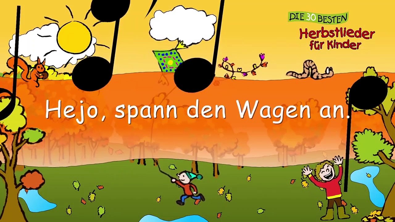 Hejo spann den Wagen an - Die besten Herbstlieder _ Kinderlieder-d5PKXbCjYsQ