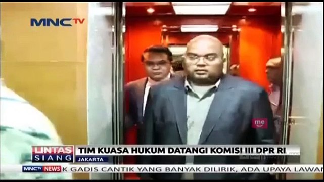 Kuasa Hukum Hary Tanoe Datangi Komisi lll DPR RI