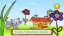 Das Tickitackitucki Häuschen - Fingerspiellieder zum