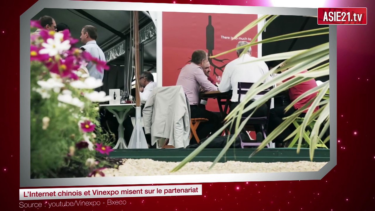 L’Internet chinois et Vinexpo misent sur le partenariat