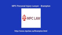 Personal Injury Lawyer Brampton ON - MPC Personal Injury Lawyer (289) 201-3780