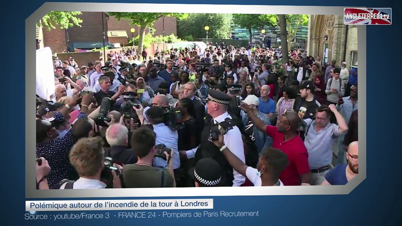 Polémique autour de l’incendie de la tour à Londres