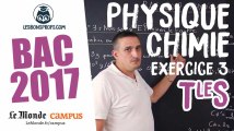 Bac S 2017 : corrigé de Physique-Chimie (Exercice 3)