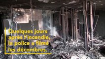 Des images de la tour Grenfell quelques jours après l'incendie