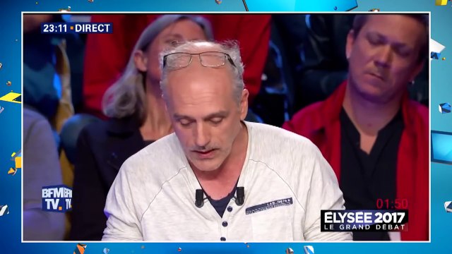 Camille Combal dans les coulisses du Grand débat