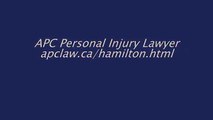 Injury Lawyer Hamilton ON - APC Personal Injury Lawyer (800) 931-7036