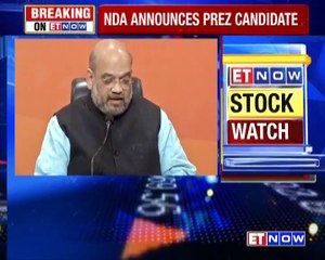 NDA Announces Ram Nath Kovind As Presidential Canditate