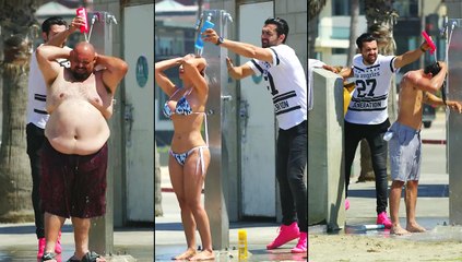 Des vacanciers piégés avec du shampoing