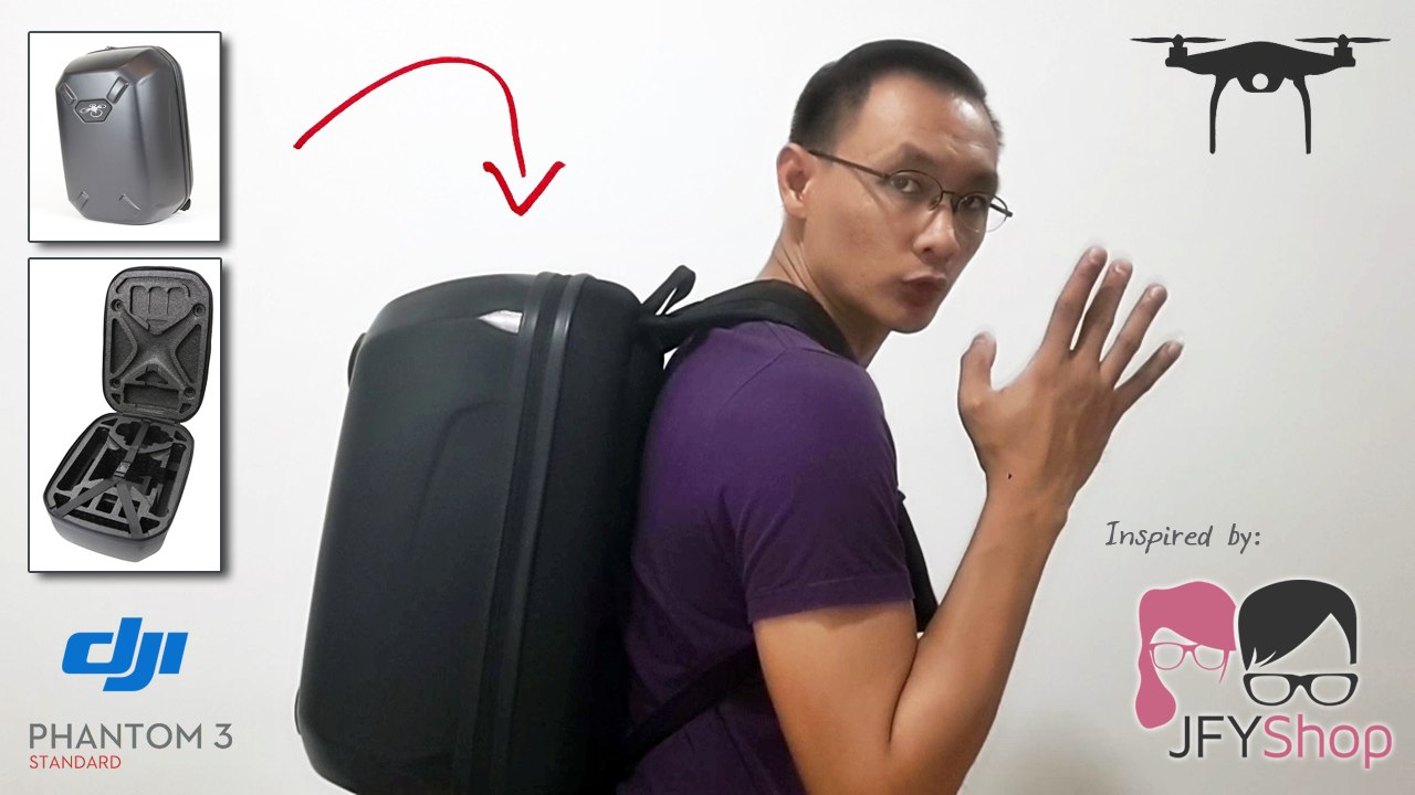 DJI Phantom 3 Standard Hardshell Backpack | by Jackie Tiew