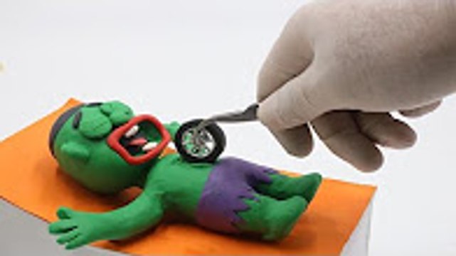 Hulk Bad Baby Eat Toys vs Elsa Baby ❤ Superhero In Real Life Stop Motion Animation movies