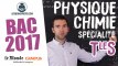Bac S 2017 : corrigé de Physique-Chimie (Exercice 3 de spécialité)