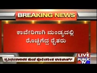 CRPF Officials Punish Protesters In Mandya