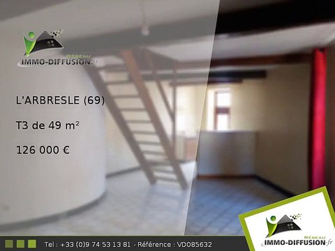 T3 A vendre L'arbresle 49m2 - 126 000 Euros