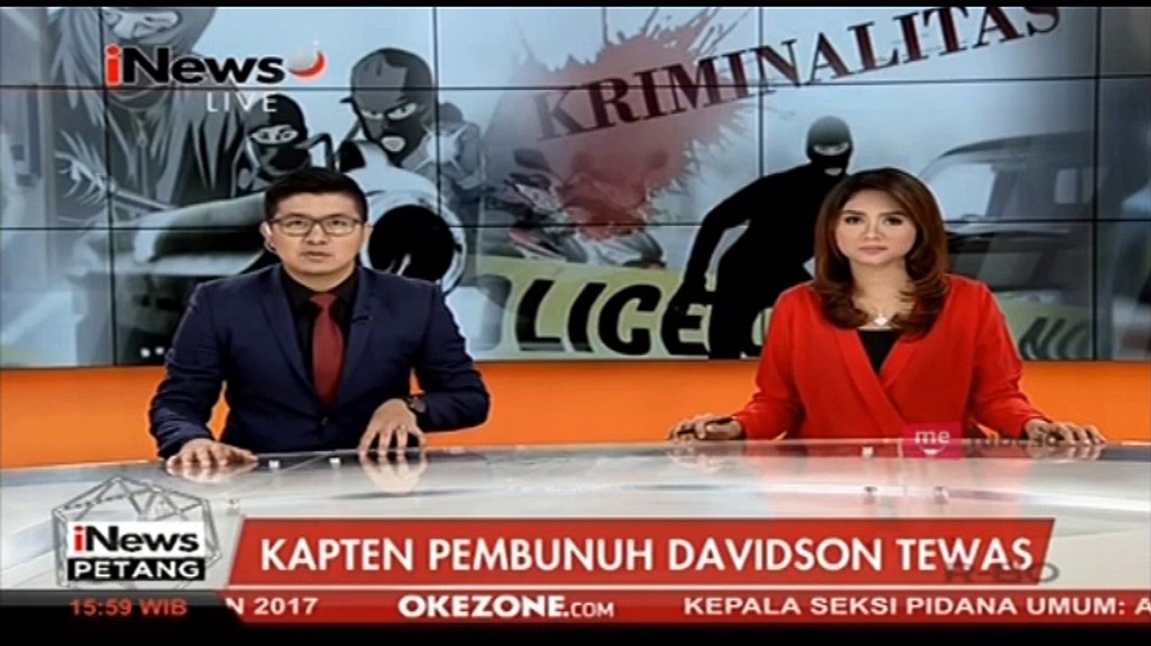 Pembunuh Davidson Ditembak Mati
