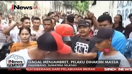 Gagal Menjambret, Pelaku Dihakimi Massa