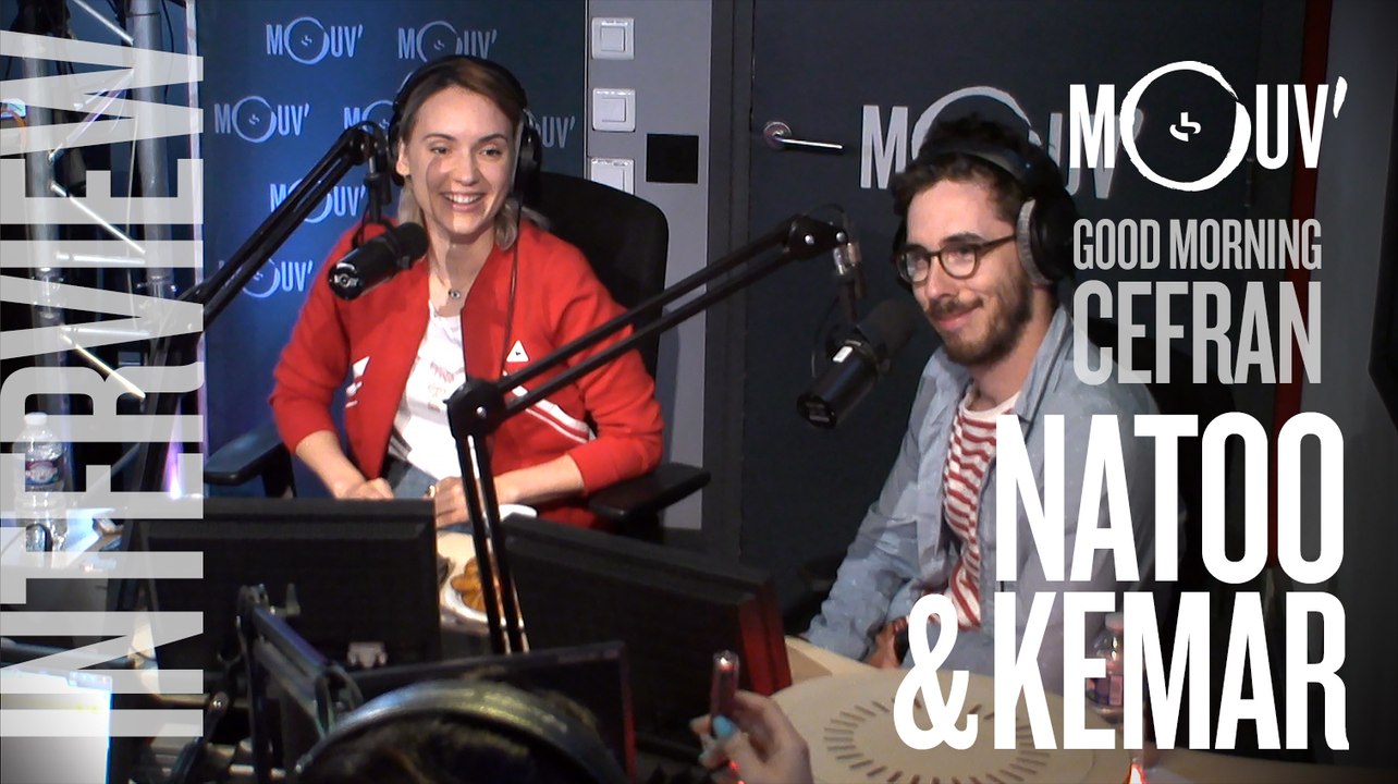 NATOO & KEMAR : "Il va pleuvoir pour la sortie du film, c'est une bonne nouvelle"  #MORNINGCEFRAN
