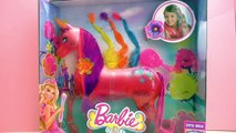Barbie Bebeği Türkçe Tanıtımı - Tek Boynuzlu Pembe Sihirli At - Barbie Oyuncak izle