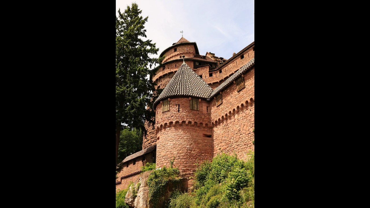 le HAUT KOENIGSBOURG  en ALSACE - BALADES en FRANCE - Guy Peinturier - BELLE FRANCE
