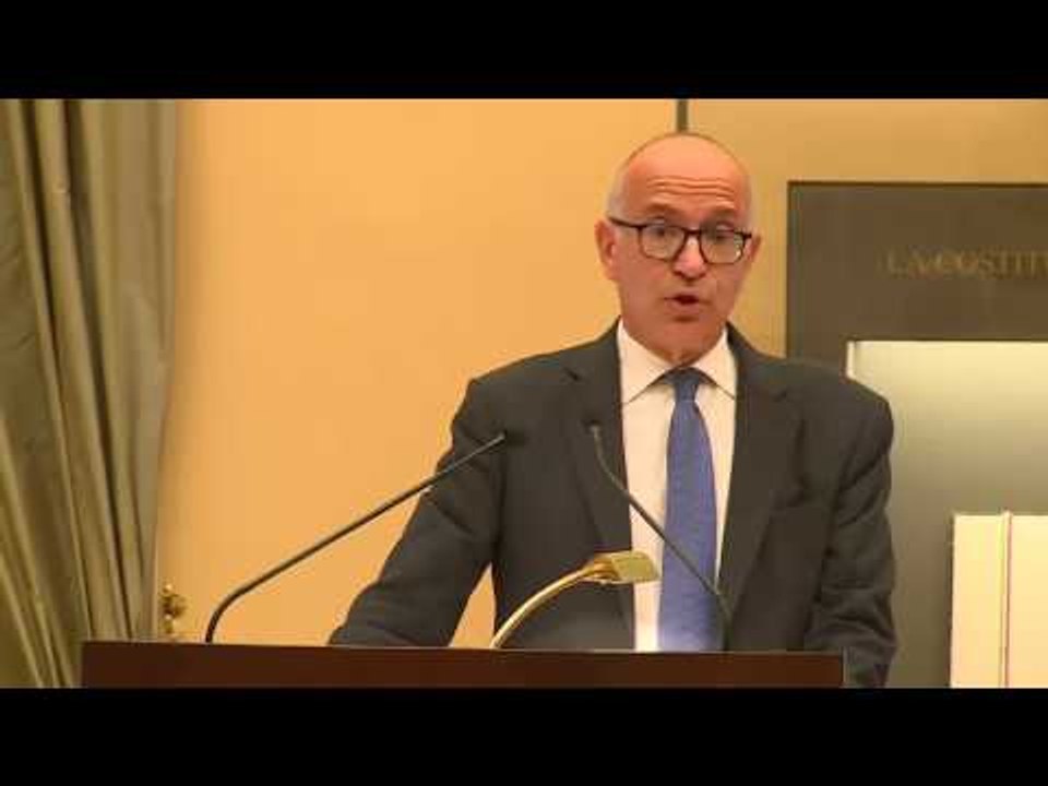 Roma - Gentiloni alla presentazione della prima Relazione sulla Spending review (20.06.17)