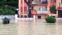 Kastamonu Çatalzeytin de Yağmur Sele Yol Açtı