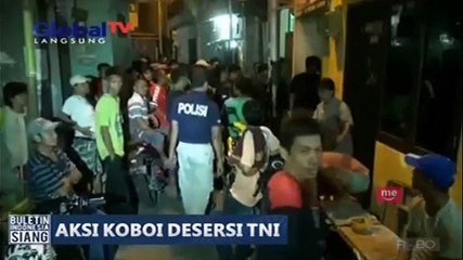 Aksi Penembakan Dikawasan Perumahan