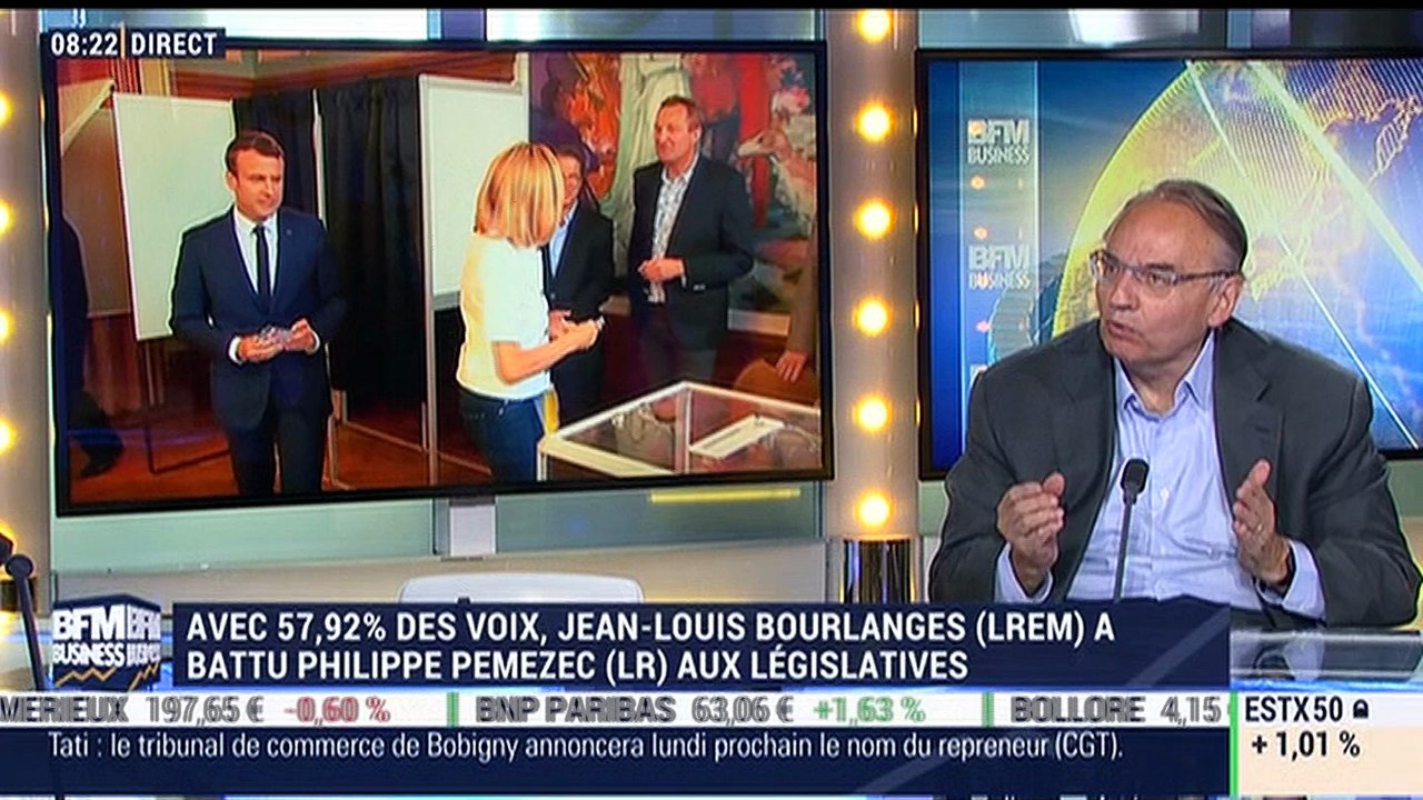 Jean-Louis Bourlanges, nouveau député LREM dans la 12e circonscription des Hauts-de-Seine - 20/06