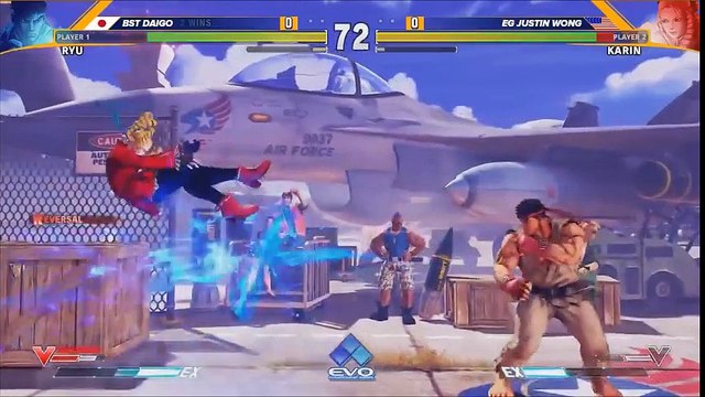 Evo 2016 SFV - Justin Wong (Karin) vs Daigo (Ryu)