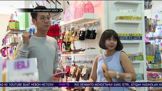 Junior Liem dan Putri Titian Belanja Perlengkapan Bayi