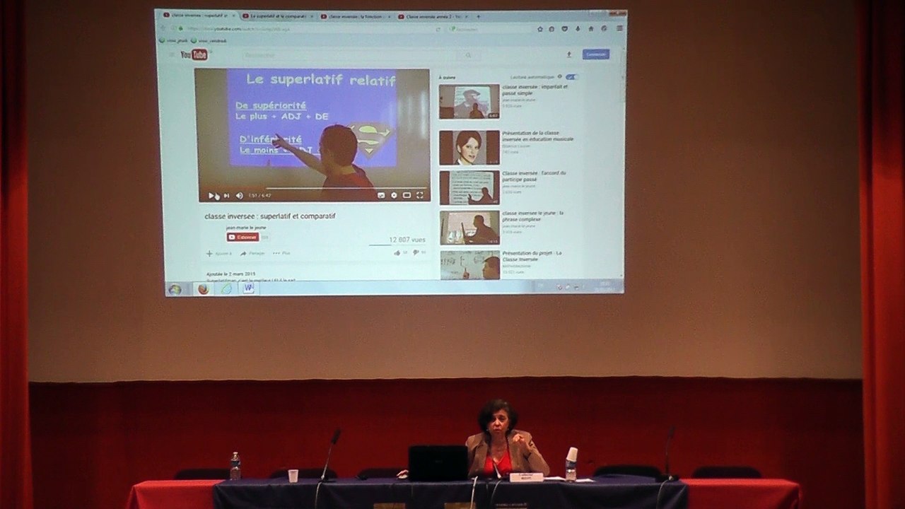 Conférence : La pédagogie inversée