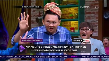 Uniknya Video Musik Untuk Dukung 3 Pasangan Calon Gubernur dan Wakil Gubernur Jakarta