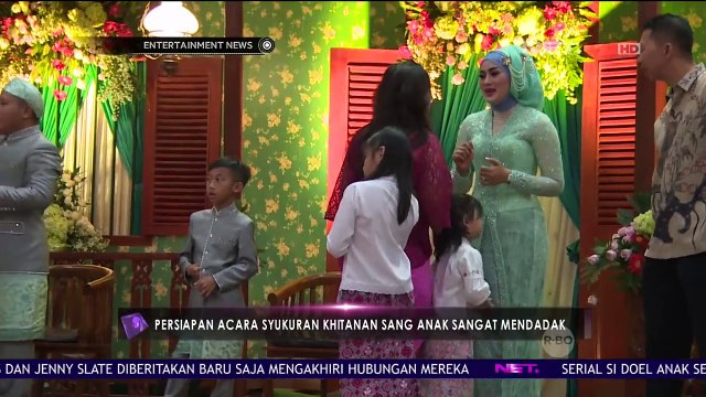 Narji & Istri Gelar Acara Khitanan Anak Sekaligus Syukuran 9 Tahun Pernikahan