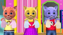 Three Little Kittens Nursery Rhyme _ Baby Songs _ 3D English Nursery Rhymes for Chil