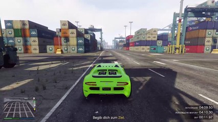 GTA 5 Online - Time Trial - Von einem Ende zum Anderen