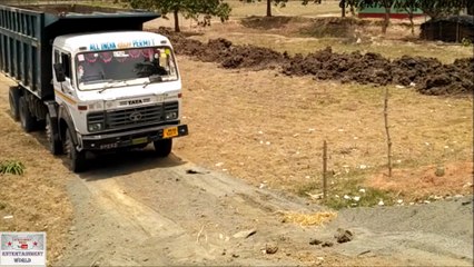Tata LPK 3118 Struugles on Dust.