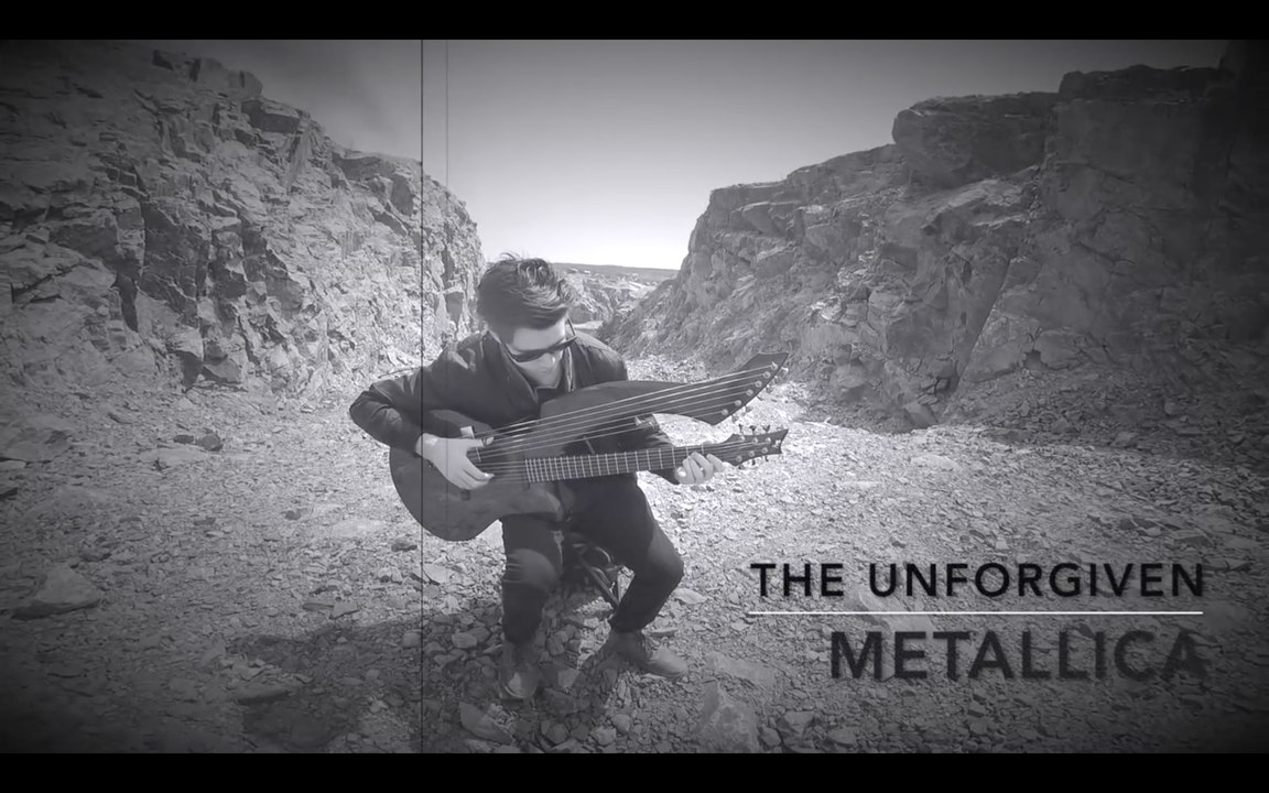 The Unforgiven - Metallica - Harp Guitar Cover - Jamie Dupuis
